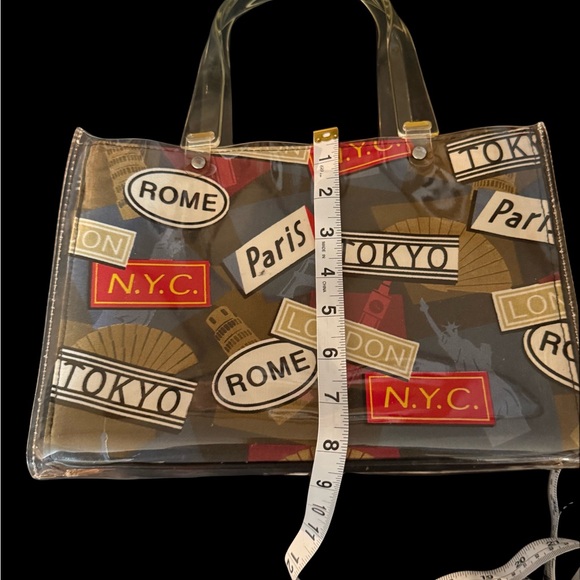 Stylish Multicolor Tote Handbag - Picture 4 of 7